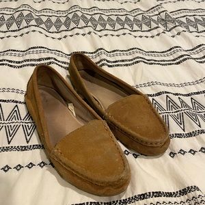 Merona womens moccasins brown/tan